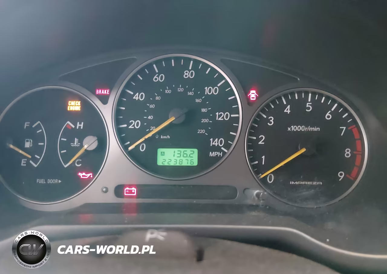 2002 Subaru Impreza Wrx VIN:JF1GD29682G530612 - 7
