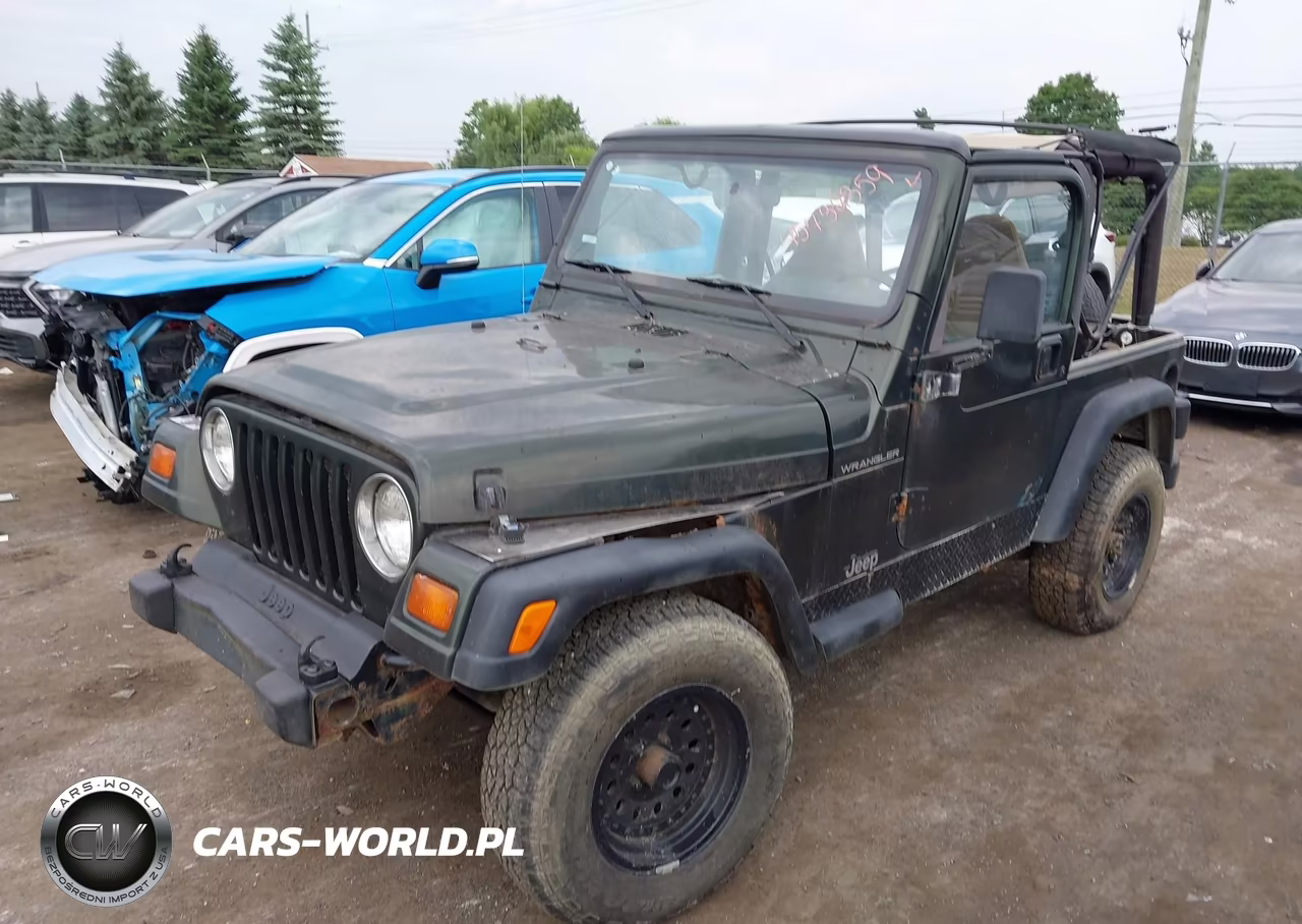 1998 Jeep Wrangler Se VIN:1J4FY29P5WP783499 - 2