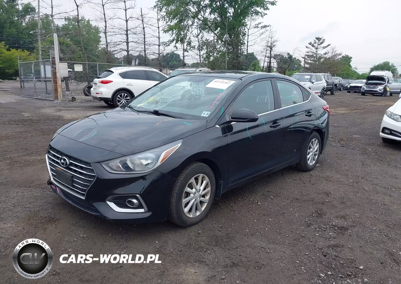 2020 Hyundai Accent Sel VIN:3KPC24A67LE122853 - 2