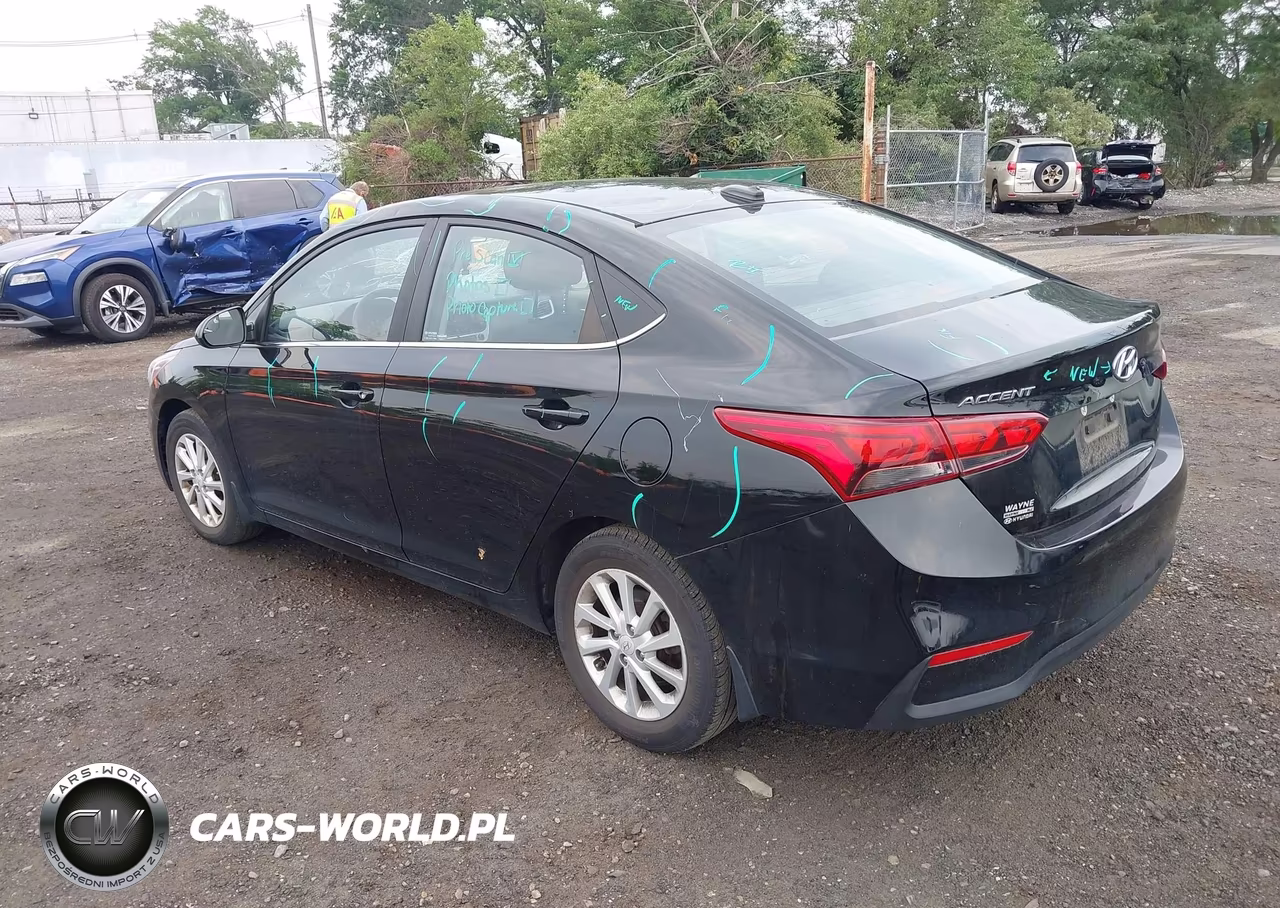 2020 Hyundai Accent Sel VIN:3KPC24A67LE122853 - 3