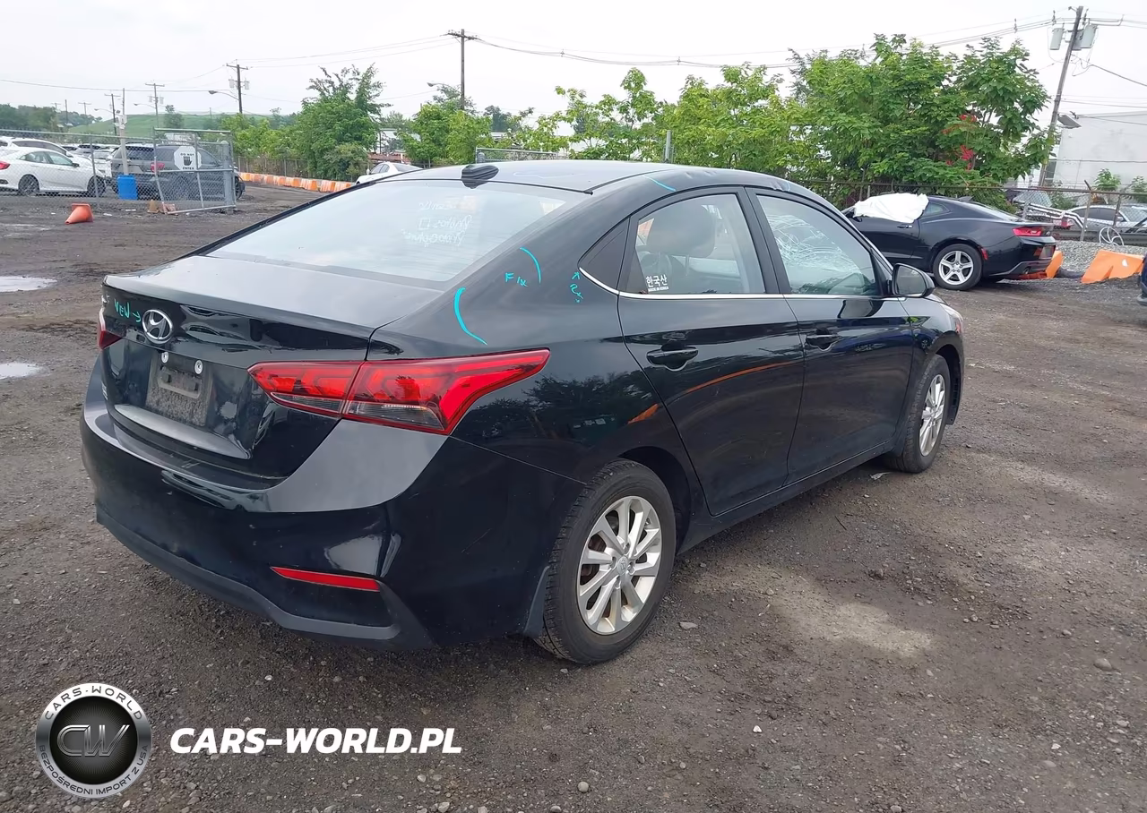 2020 Hyundai Accent Sel VIN:3KPC24A67LE122853 - 4