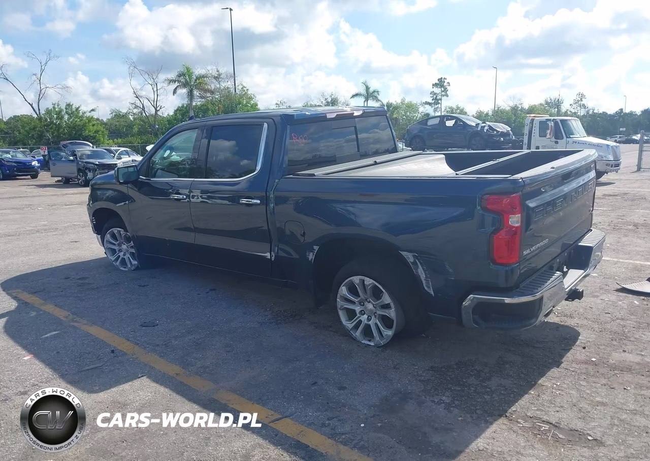 2022 Chevrolet Silverado 1500 4Wd Short Bed Ltz VIN:3GCUDGET4NG577974 - 3
