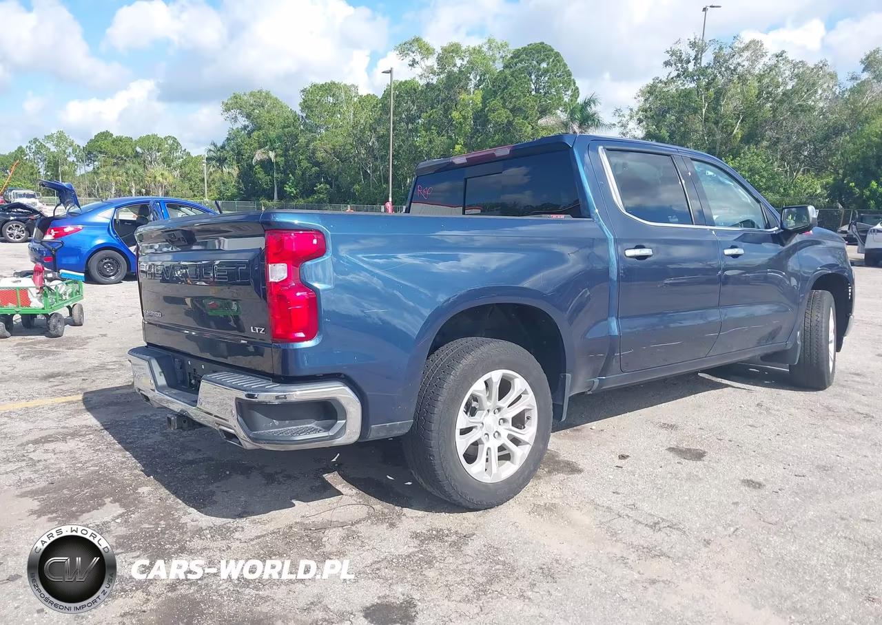 2022 Chevrolet Silverado 1500 4Wd Short Bed Ltz VIN:3GCUDGET4NG577974 - 4