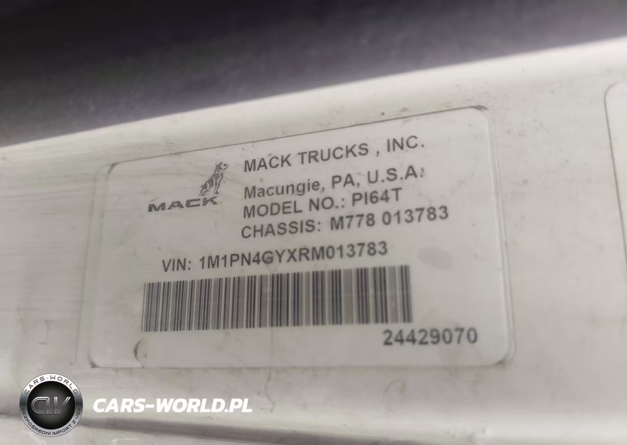 2024 Mack Pinnacle VIN:1M1PN4GYXRM013783 - 9