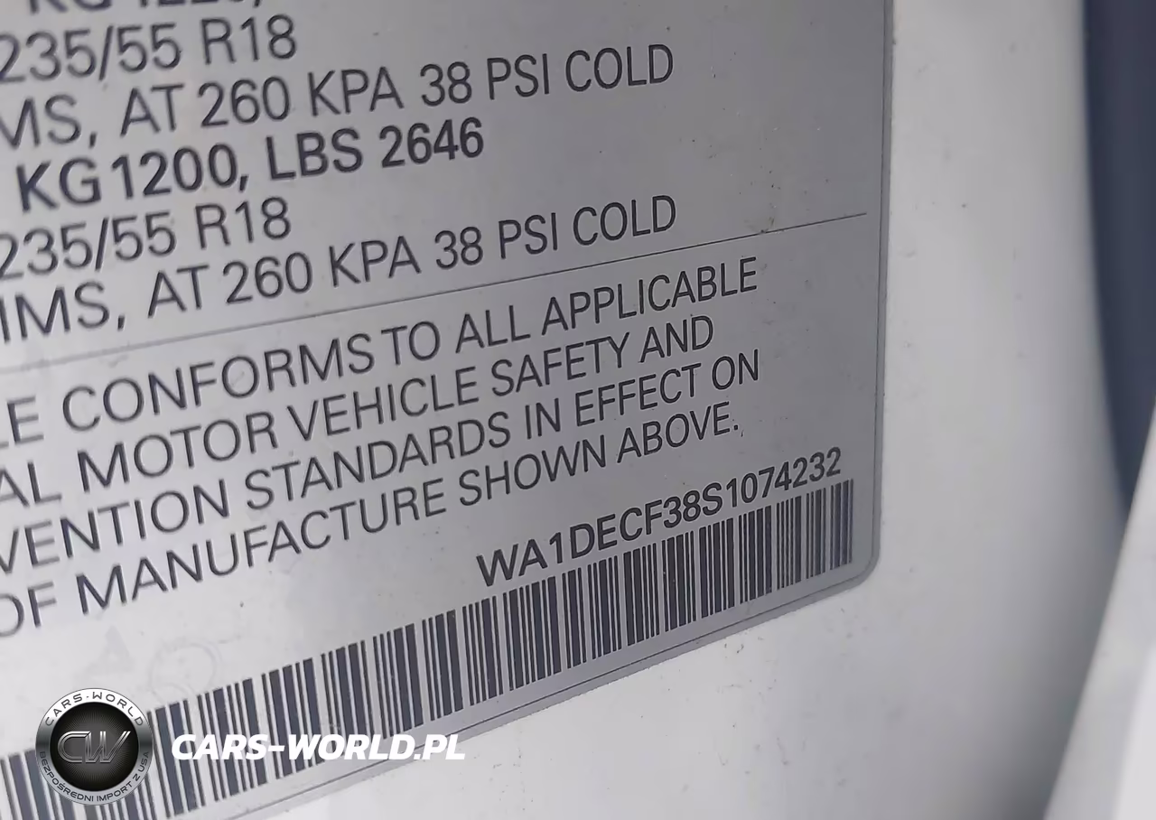 2025 Audi Q3 Premium 45 Tfsi S Line Quattro Tiptronic VIN:WA1DECF38S1074232 - 9