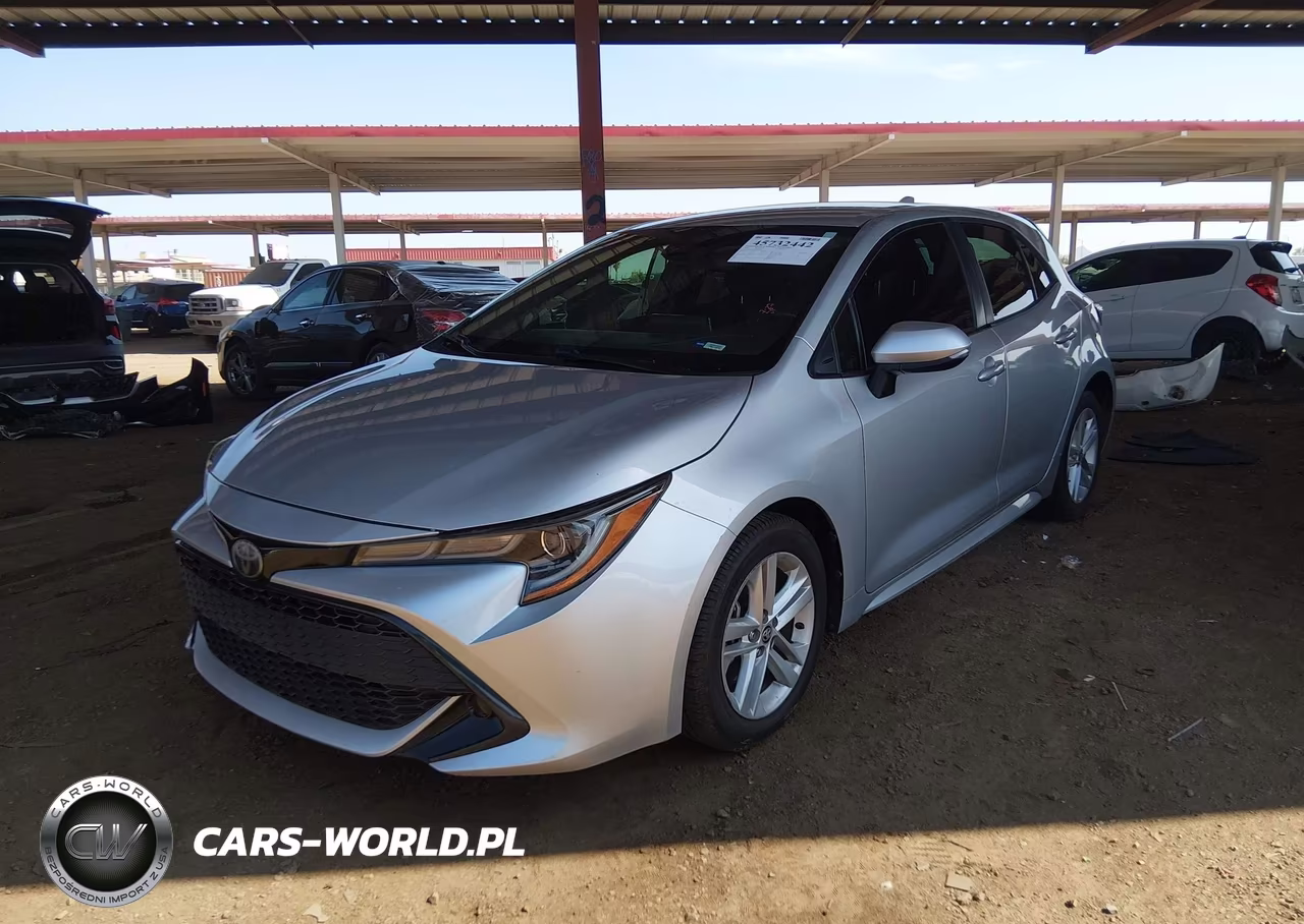 2019 Toyota Corolla Se VIN:JTNK4RBE2K3054911 - 2