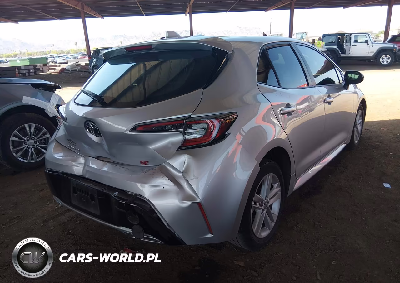 2019 Toyota Corolla Se VIN:JTNK4RBE2K3054911 - 4