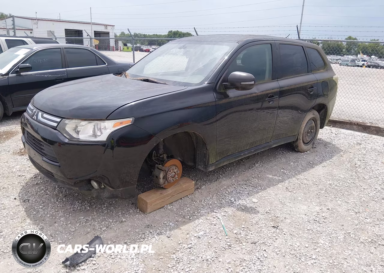 2014 Mitsubishi Outlander Se VIN:JA4AZ3A36EZ015345 - 2