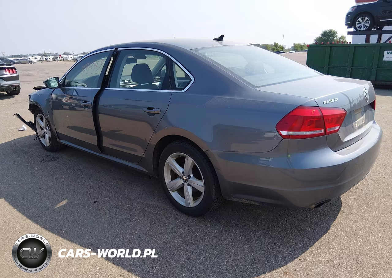 2012 Volkswagen Passat 2.5L Se VIN:1VWBH7A31CC045371 - 3