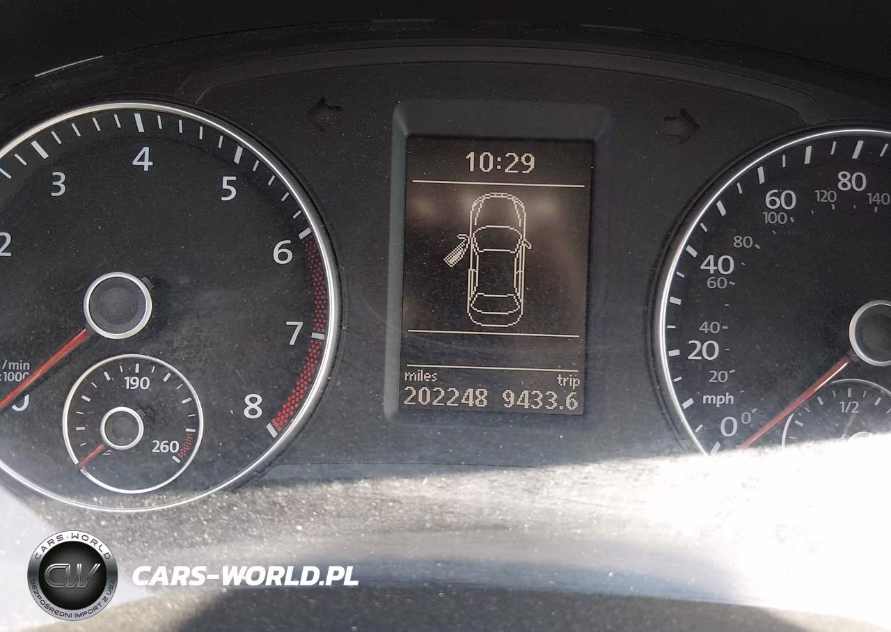2012 Volkswagen Passat 2.5L Se VIN:1VWBH7A31CC045371 - 7