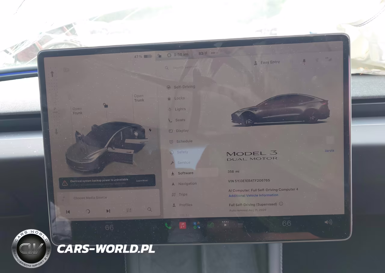 2026 Tesla Model 3 Premium All-Wheel Drive VIN:5YJ3E1EB4TF206765 - 7