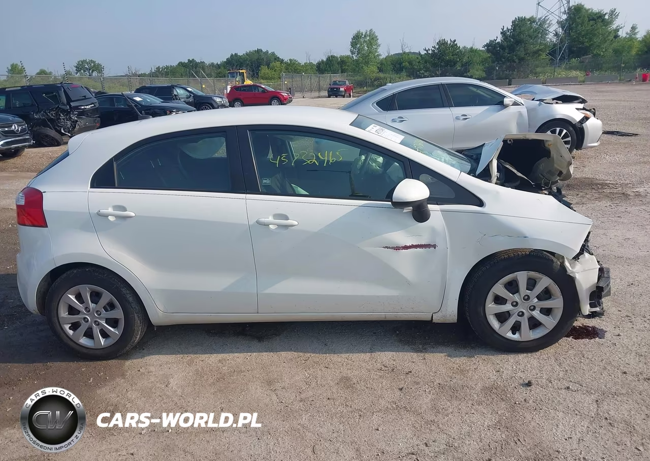 2013 Kia Rio Lx VIN:KNADM5A36D6117433 - 14