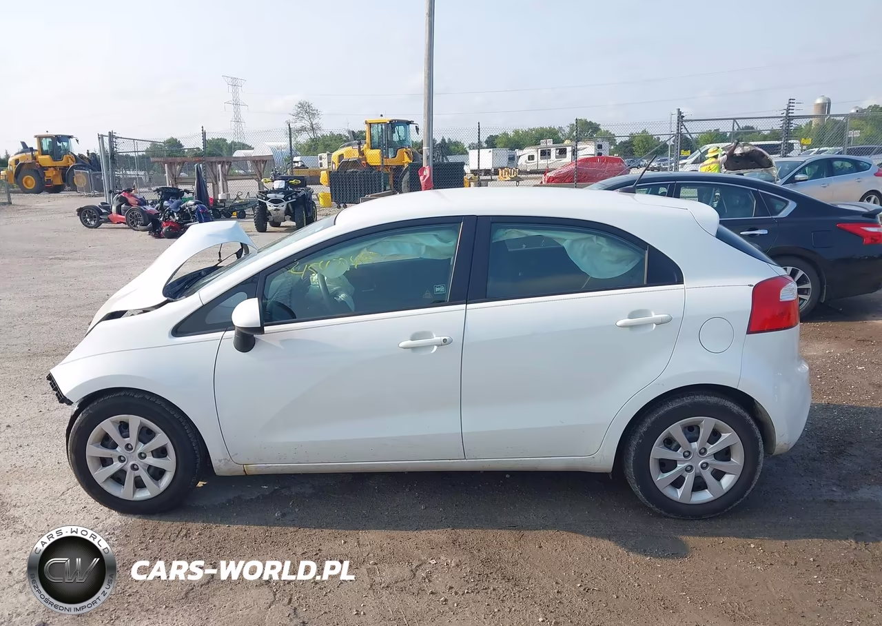 2013 Kia Rio Lx VIN:KNADM5A36D6117433 - 15