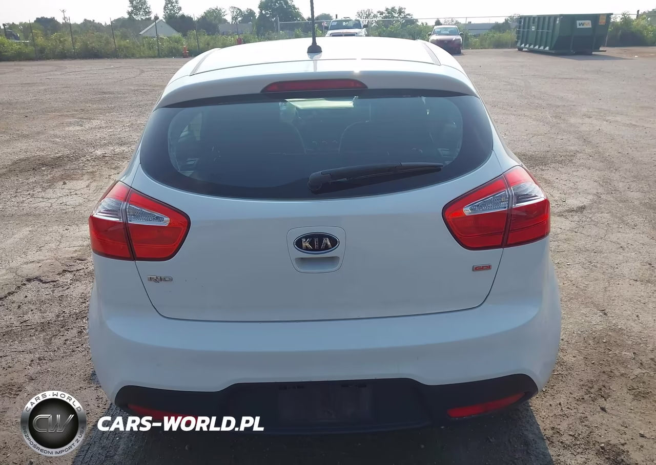 2013 Kia Rio Lx VIN:KNADM5A36D6117433 - 17