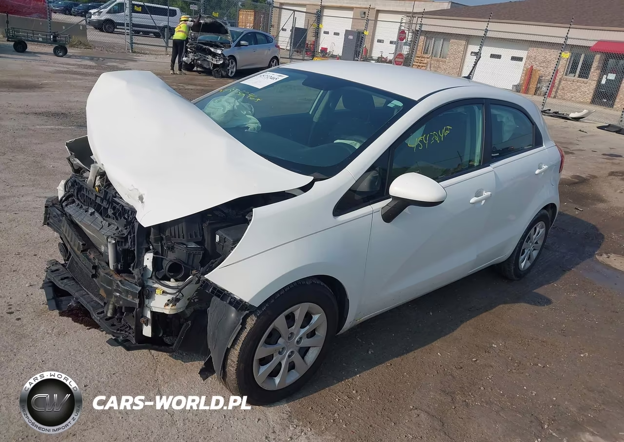 2013 Kia Rio Lx VIN:KNADM5A36D6117433 - 2