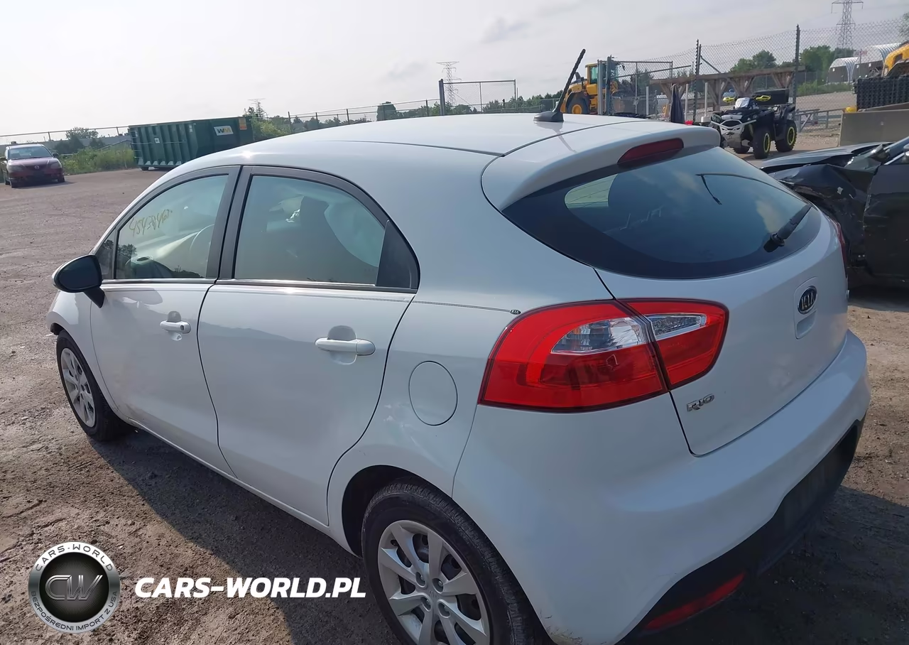 2013 Kia Rio Lx VIN:KNADM5A36D6117433 - 3