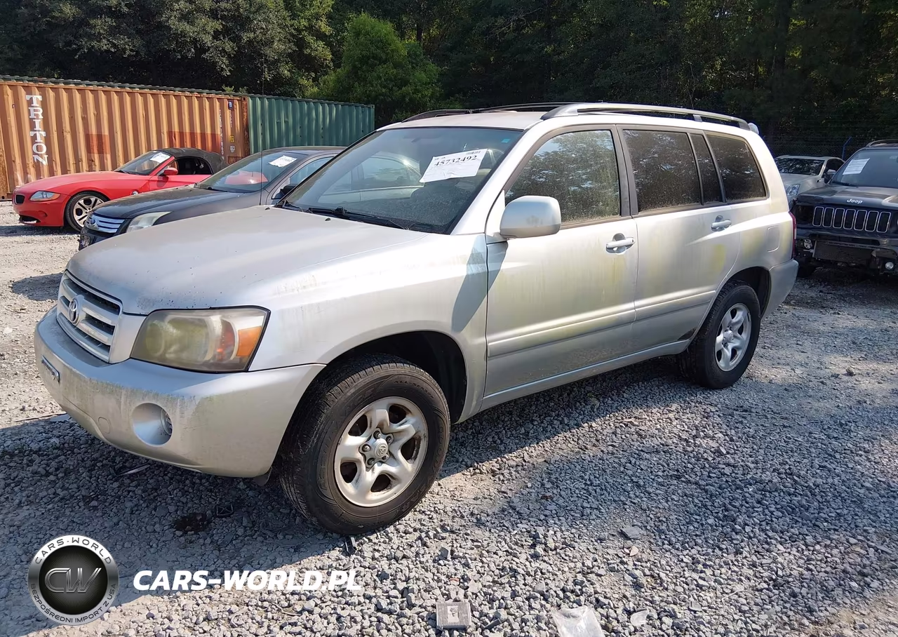 2005 Toyota Highlander VIN:JTEHD21A050038437 - 2
