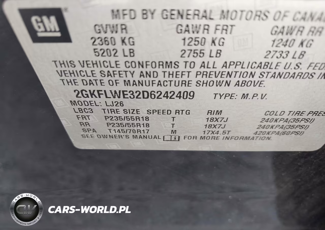 2013 GMC Terrain Slt-2 VIN:2GKFLWE32D6242409 - 9
