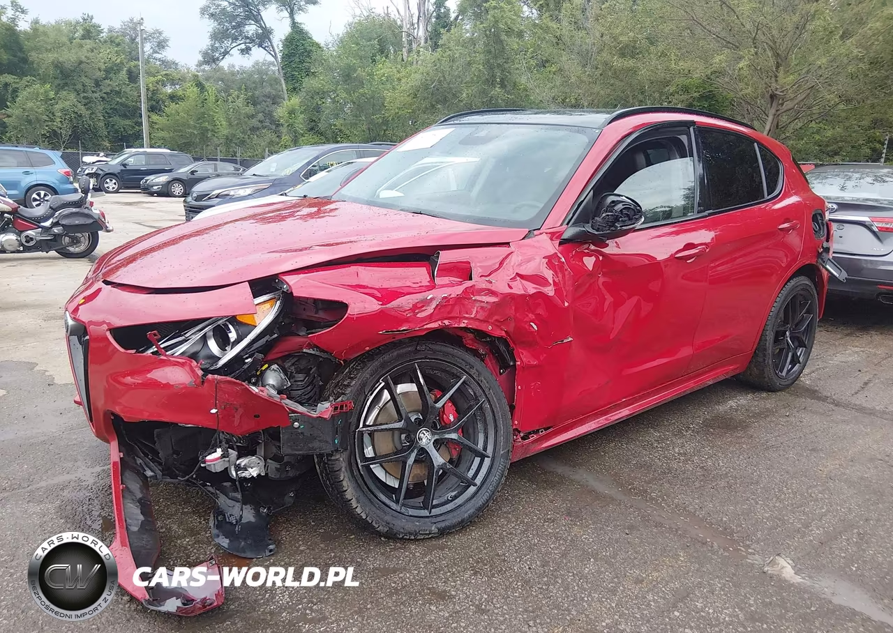 2020 Alfa Romeo Stelvio Sport Awd VIN:ZASPAKAN8L7C74356 - 2