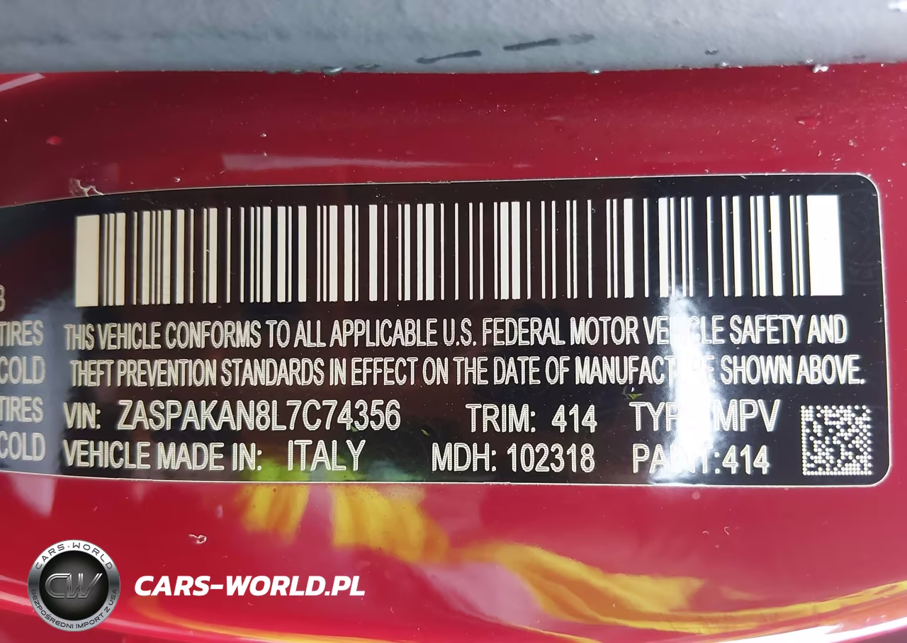 2020 Alfa Romeo Stelvio Sport Awd VIN:ZASPAKAN8L7C74356 - 9