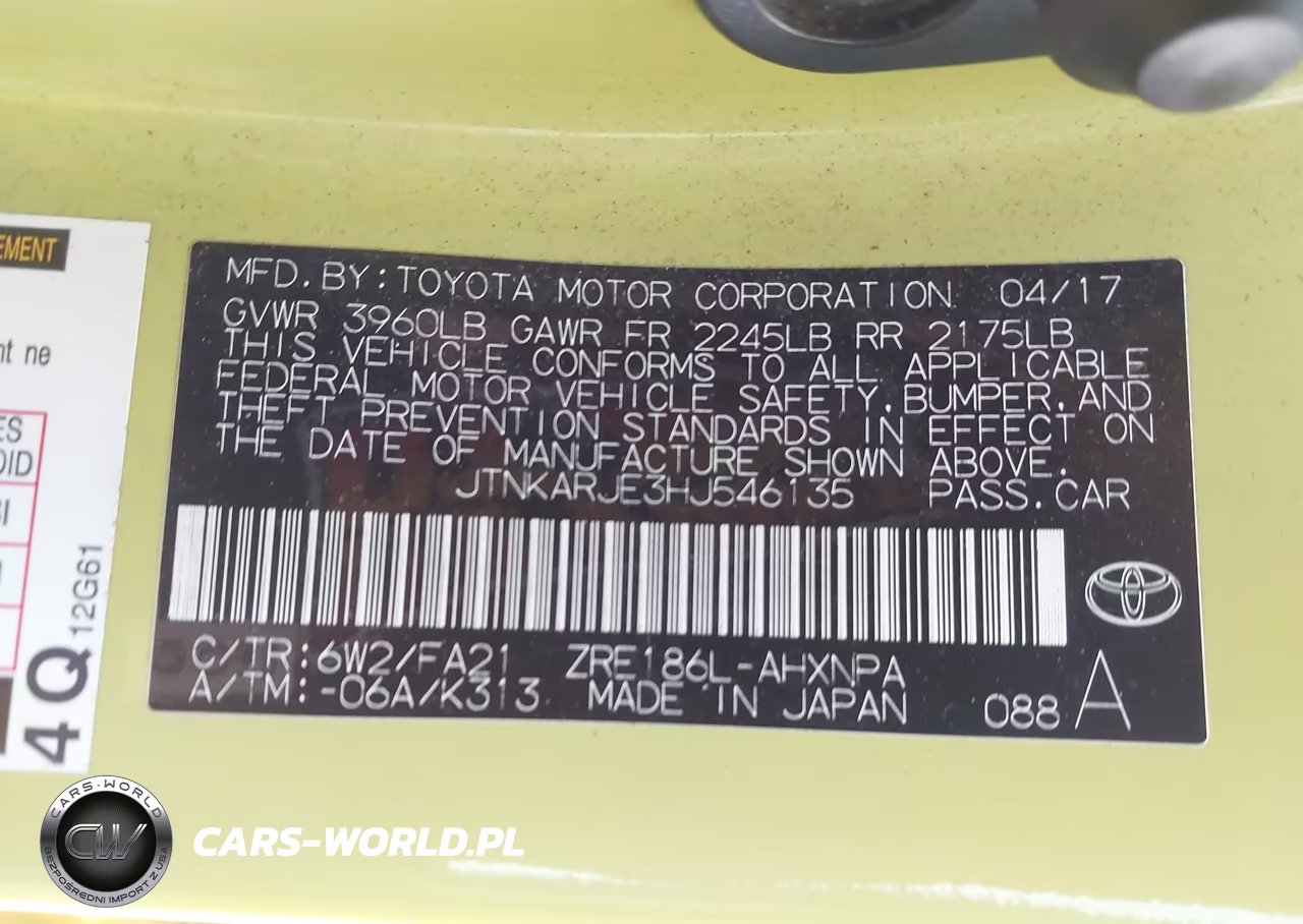 2017 Toyota Corolla Im VIN:JTNKARJE3HJ546135 - 9