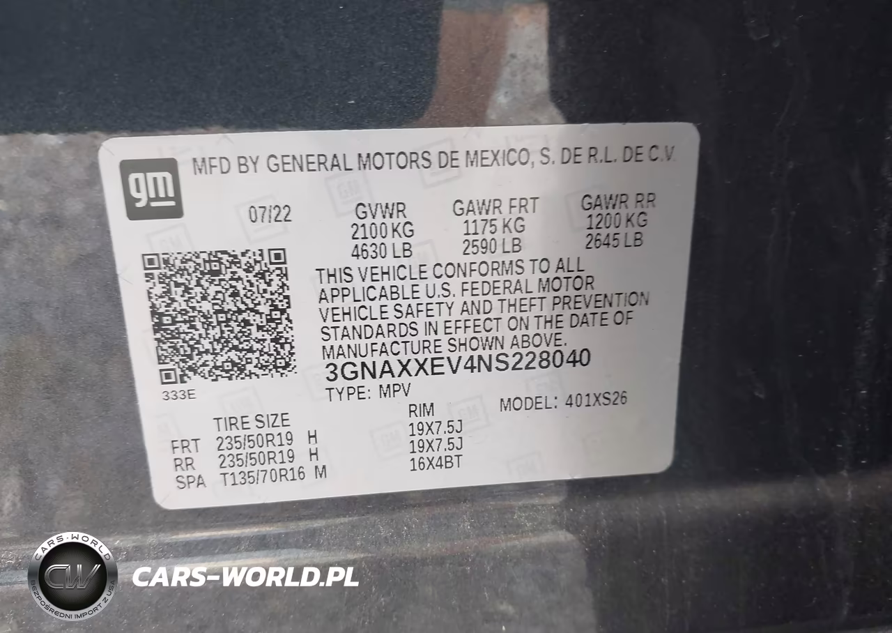 2022 Chevrolet Equinox Awd Premier VIN:3GNAXXEV4NS228040 - 9