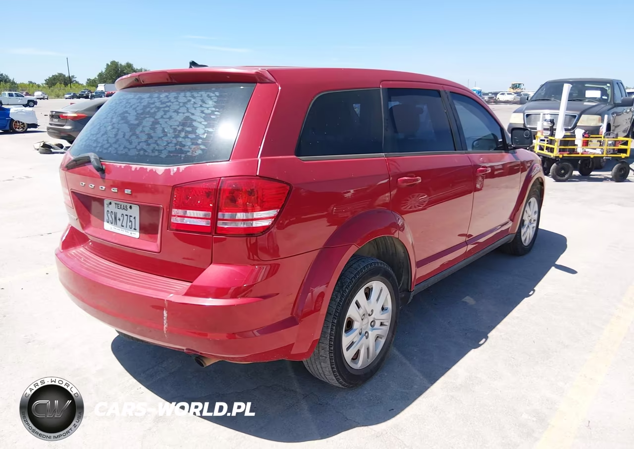 2015 Dodge Journey American Value Pkg VIN:3C4PDCAB2FT645622 - 4