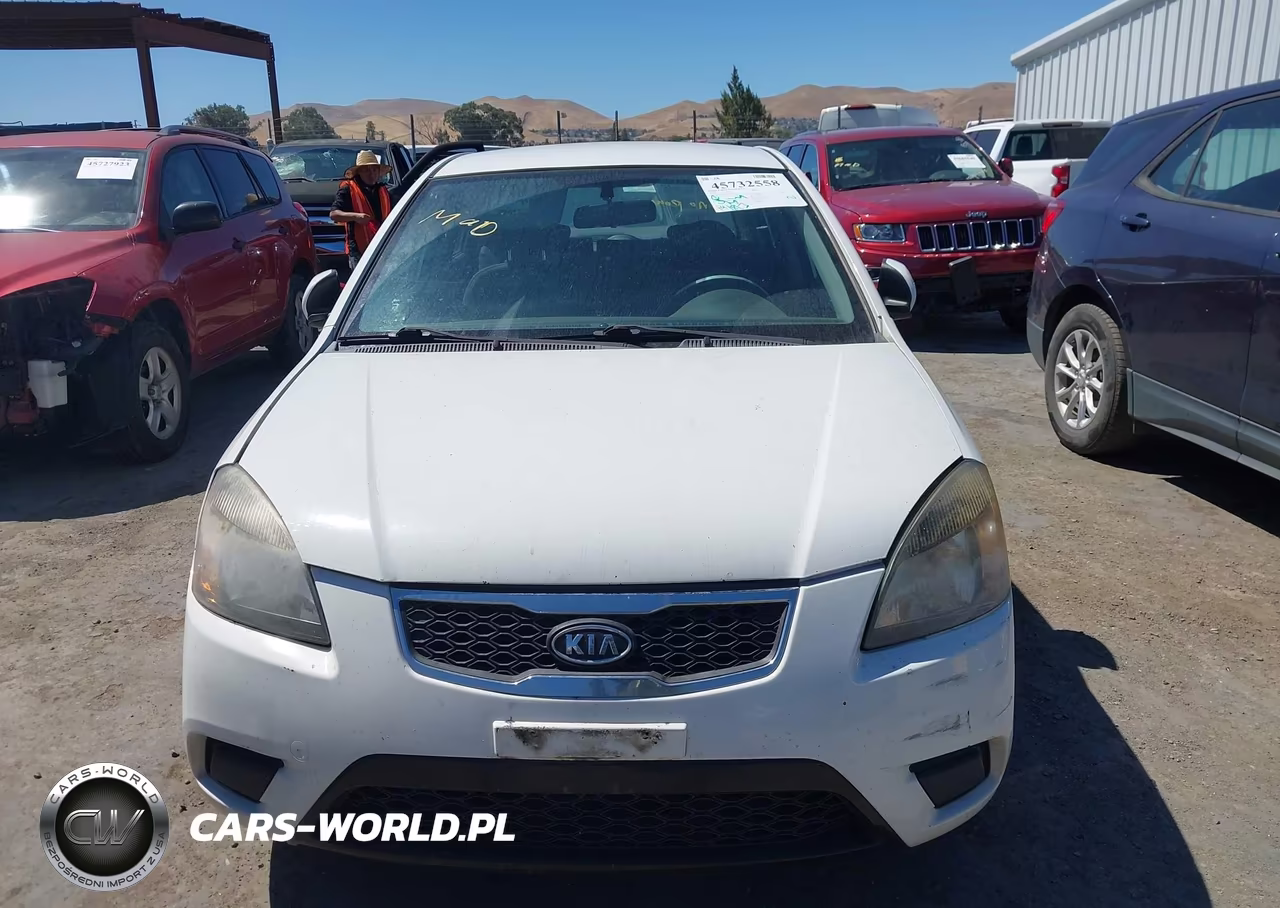 2010 Kia Rio Lx VIN:KNADH5A34A6646704 - 12