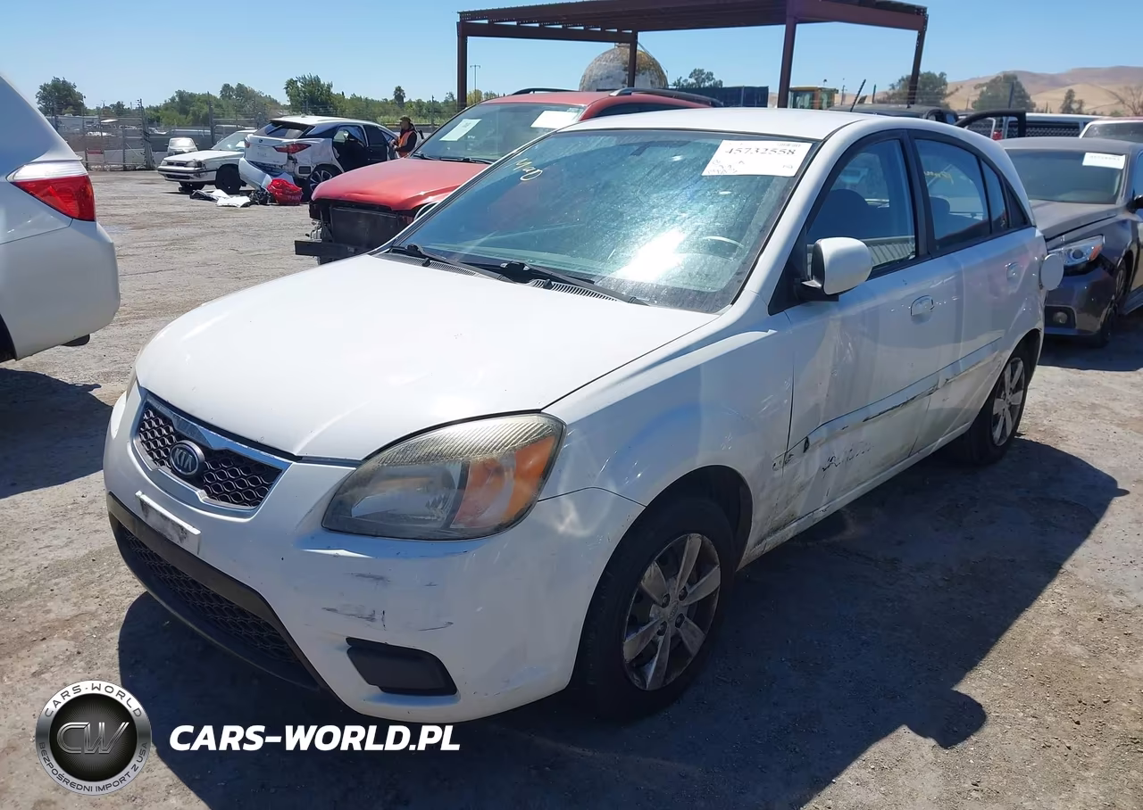 2010 Kia Rio Lx VIN:KNADH5A34A6646704 - 2