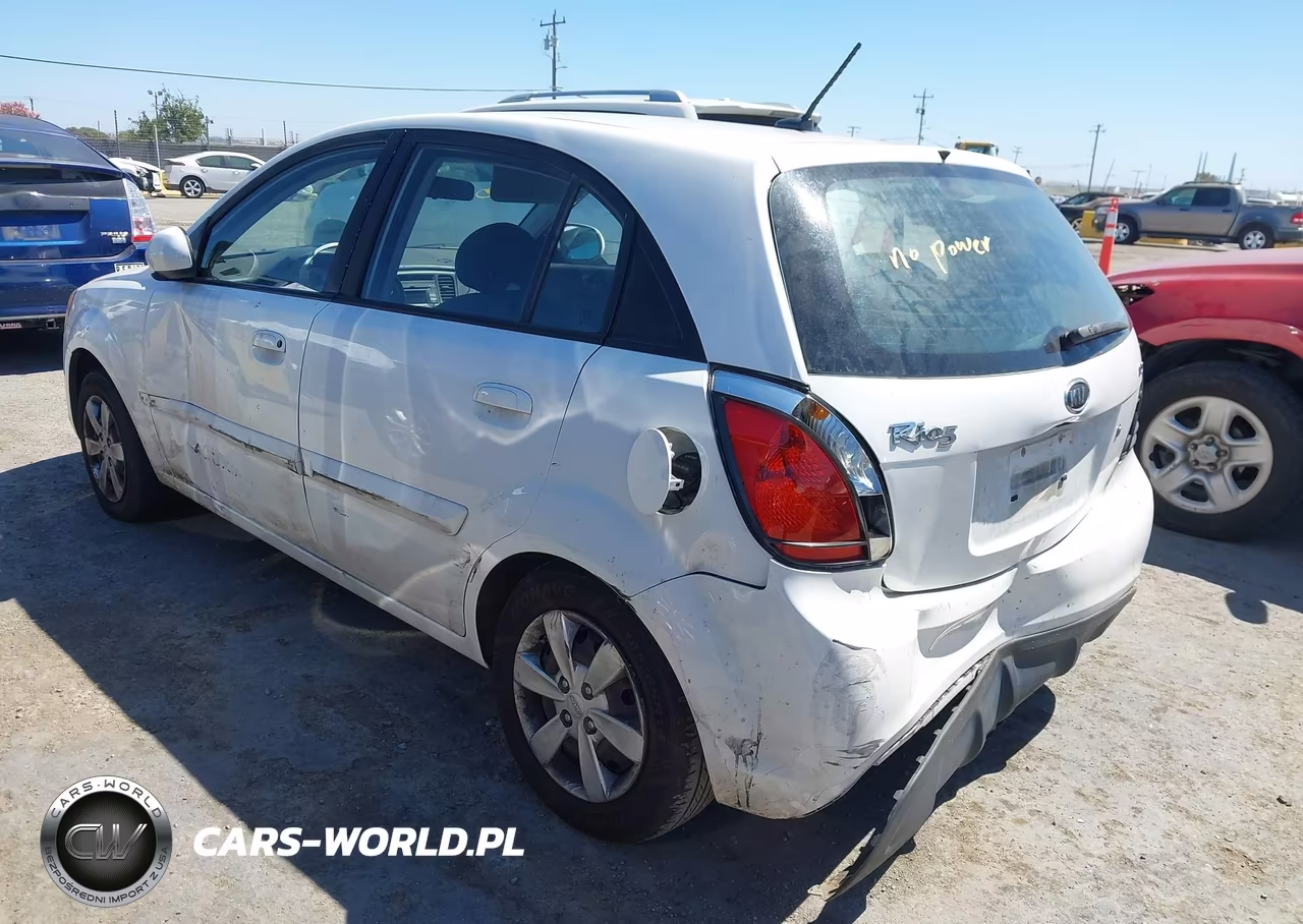 2010 Kia Rio Lx VIN:KNADH5A34A6646704 - 3