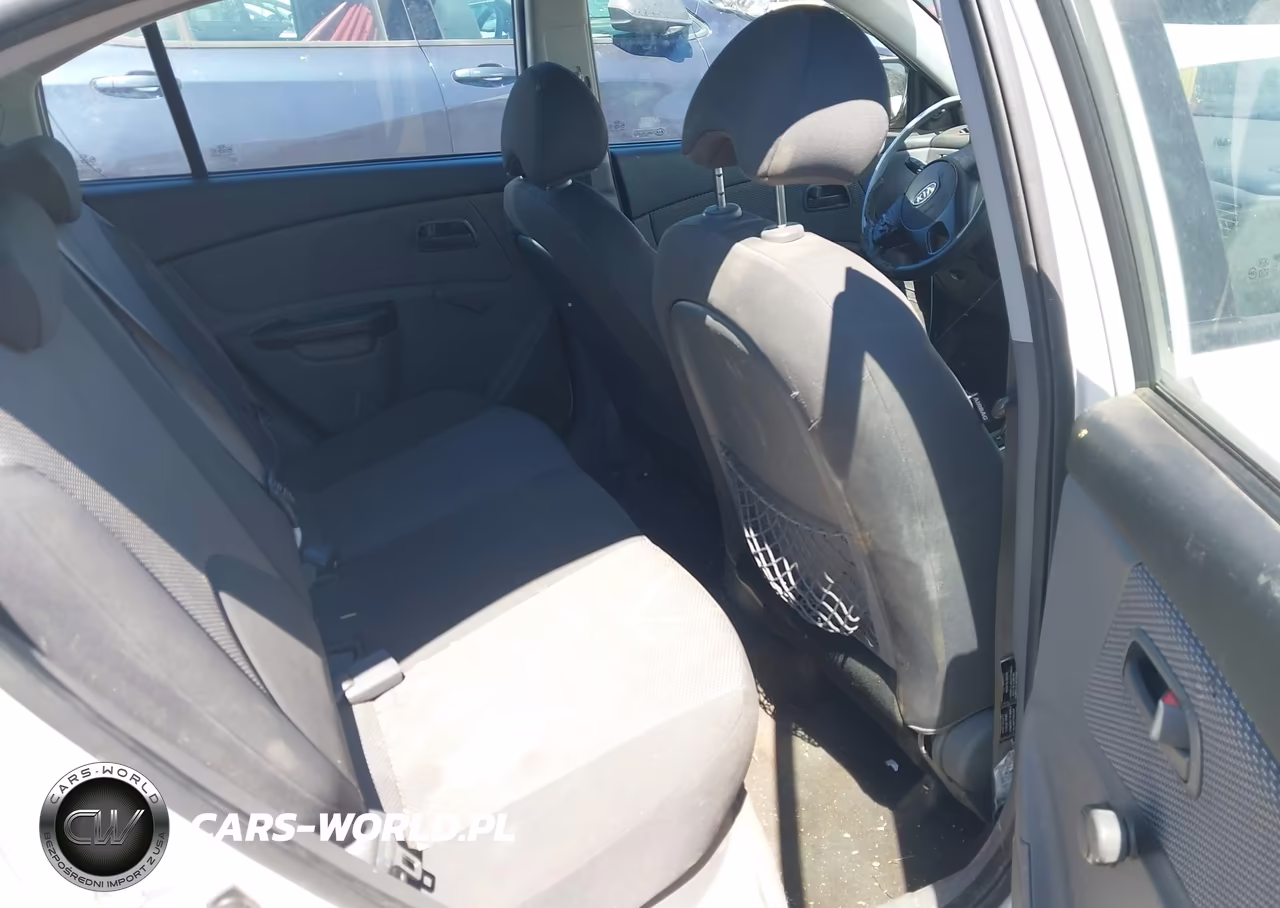 2010 Kia Rio Lx VIN:KNADH5A34A6646704 - 8