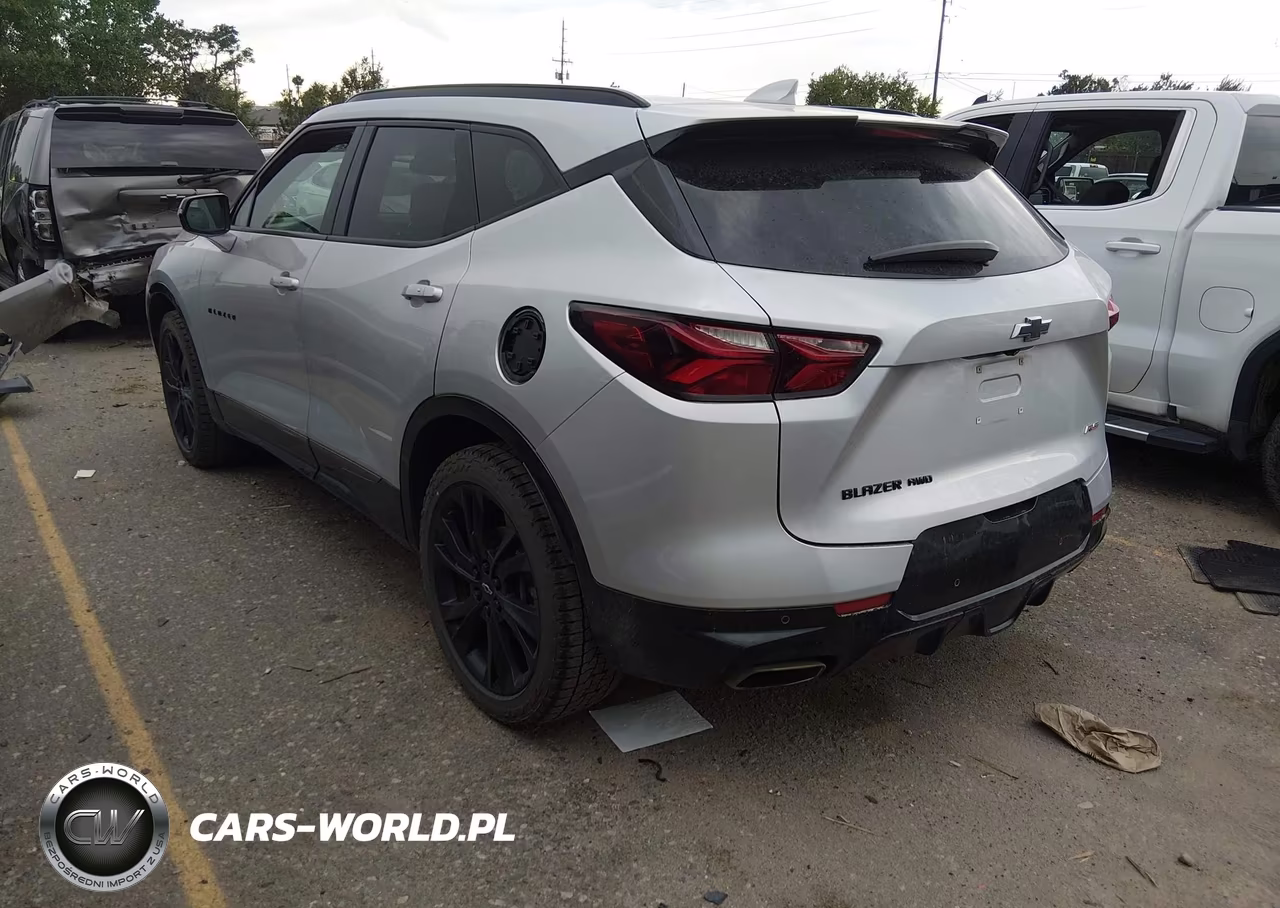 2021 Chevrolet Blazer Awd Rs VIN:3GNKBKRSXMS570855 - 3