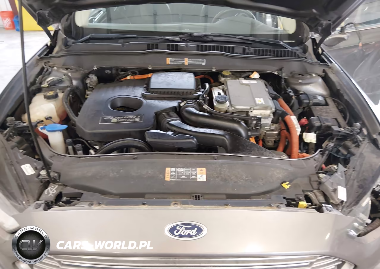 2014 Ford Fusion Energi Titanium VIN:3FA6P0SU1ER275394 - 10