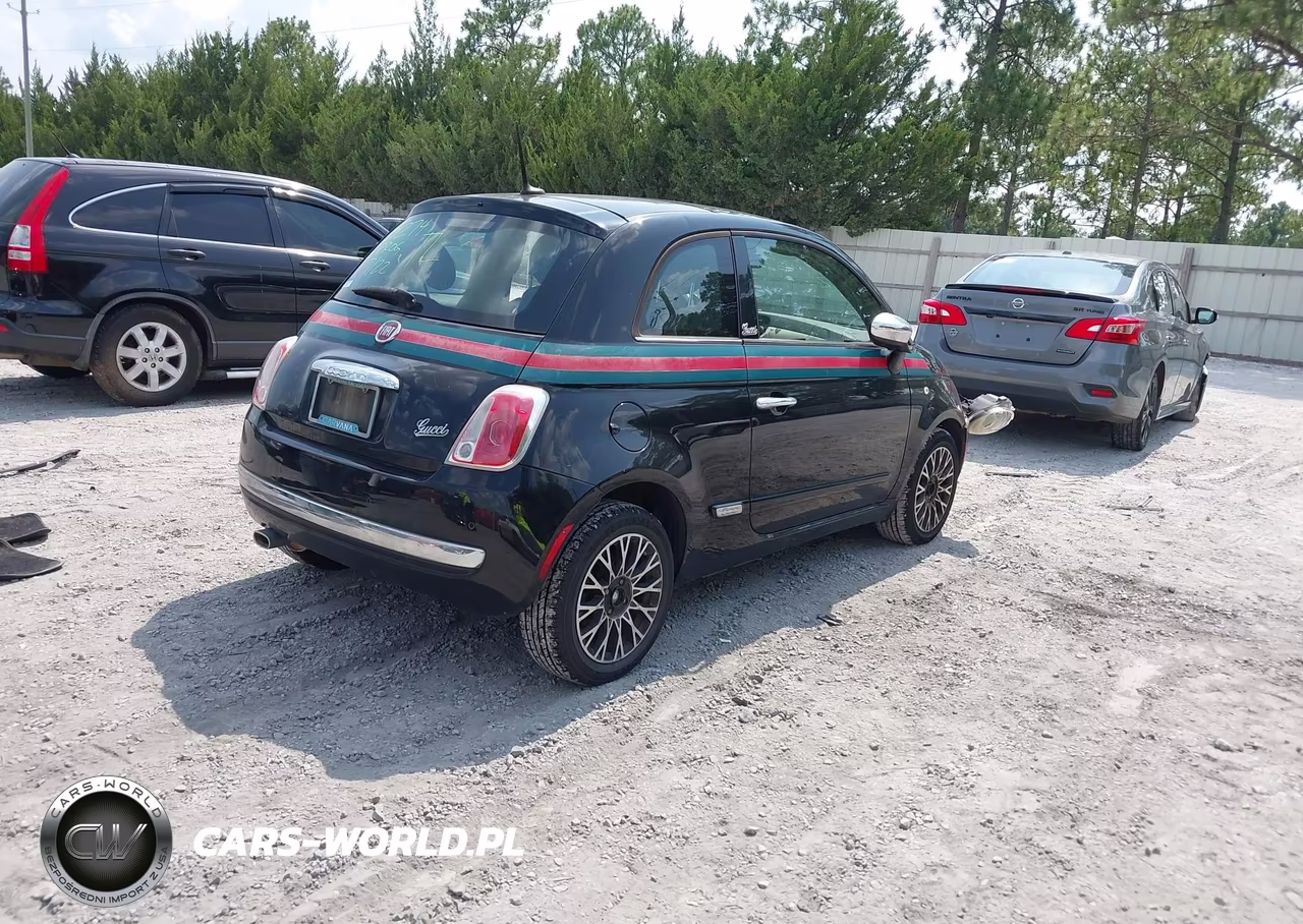 2013 Fiat 500 Gucci VIN:3C3CFFCR2DT693000 - 4