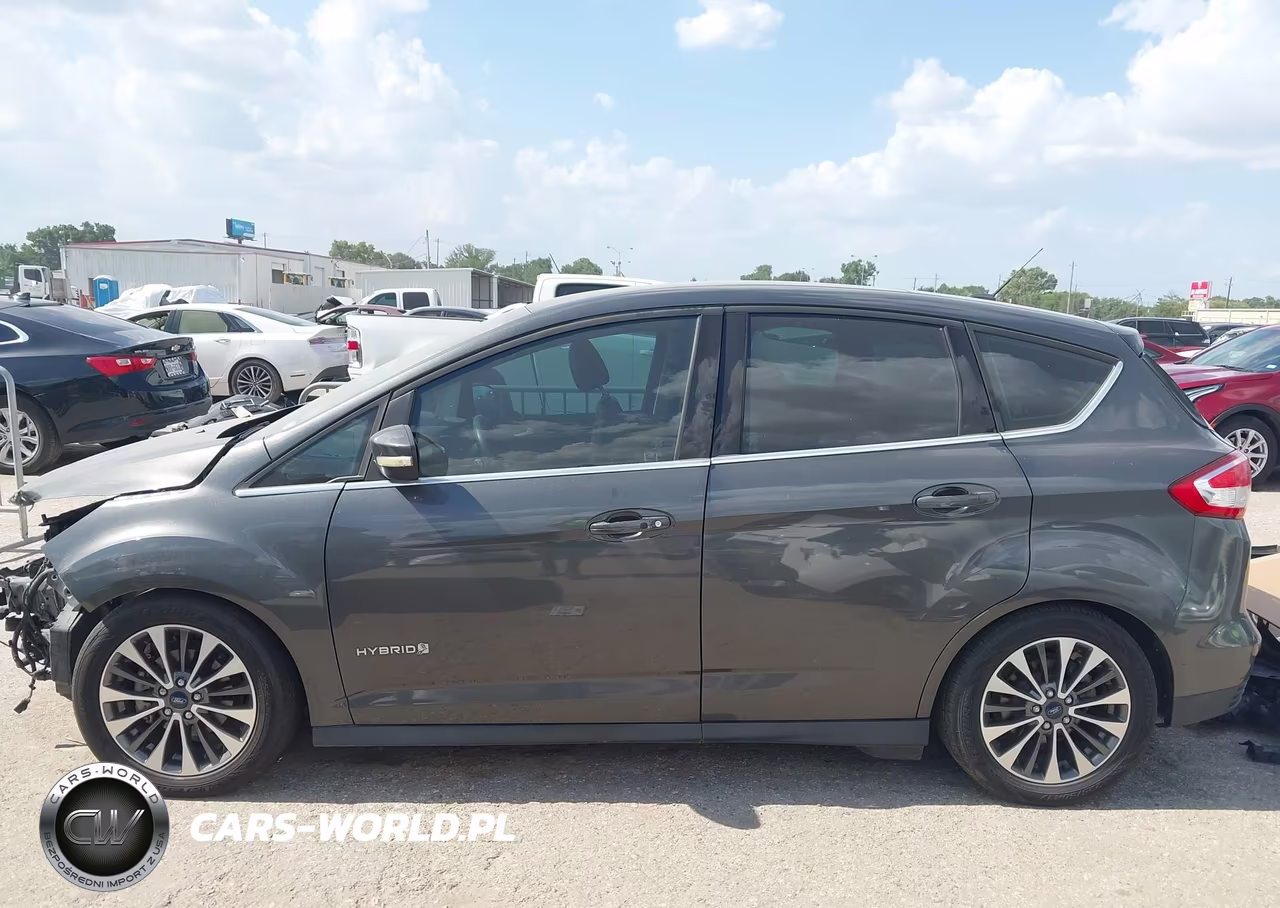 2017 Ford C-Max Hybrid Titanium VIN:1FADP5DU4HL117975 - 14