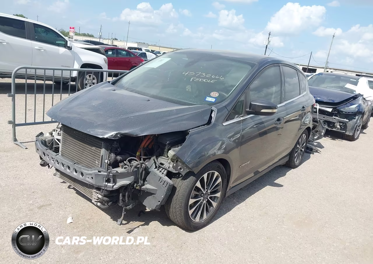 2017 Ford C-Max Hybrid Titanium VIN:1FADP5DU4HL117975 - 2