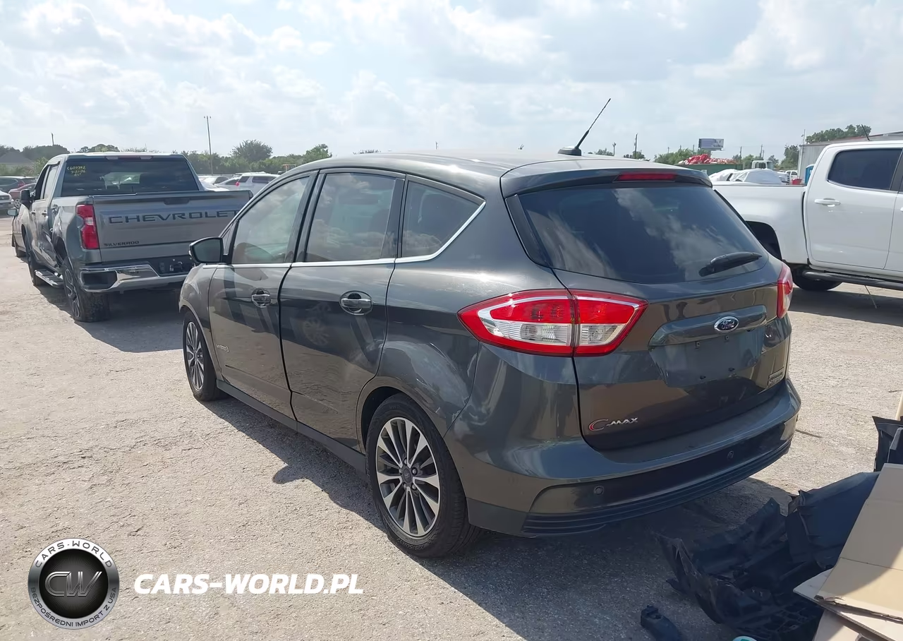 2017 Ford C-Max Hybrid Titanium VIN:1FADP5DU4HL117975 - 3