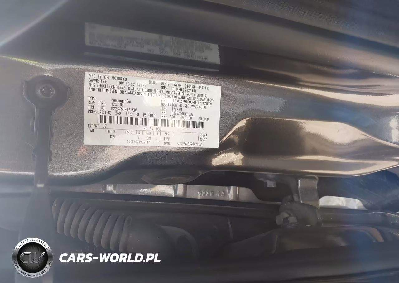 2017 Ford C-Max Hybrid Titanium VIN:1FADP5DU4HL117975 - 9