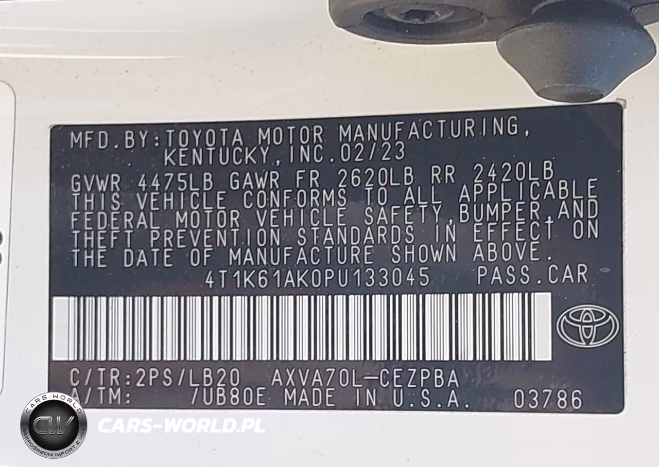 2023 Toyota Camry Xse VIN:4T1K61AK0PU133045 - 9