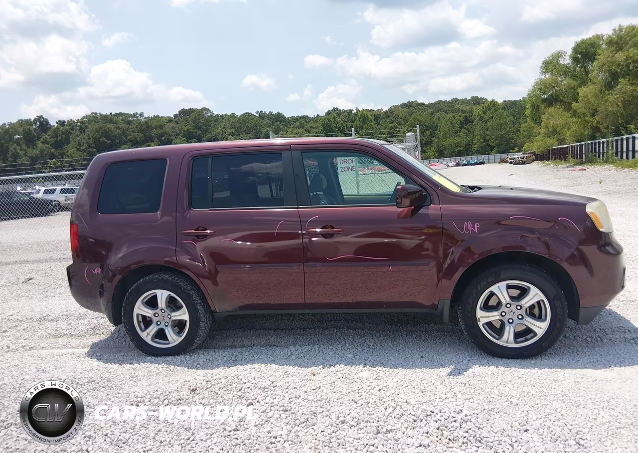 2012 Honda Pilot Ex-L VIN:5FNYF3H64CB016252 - 13