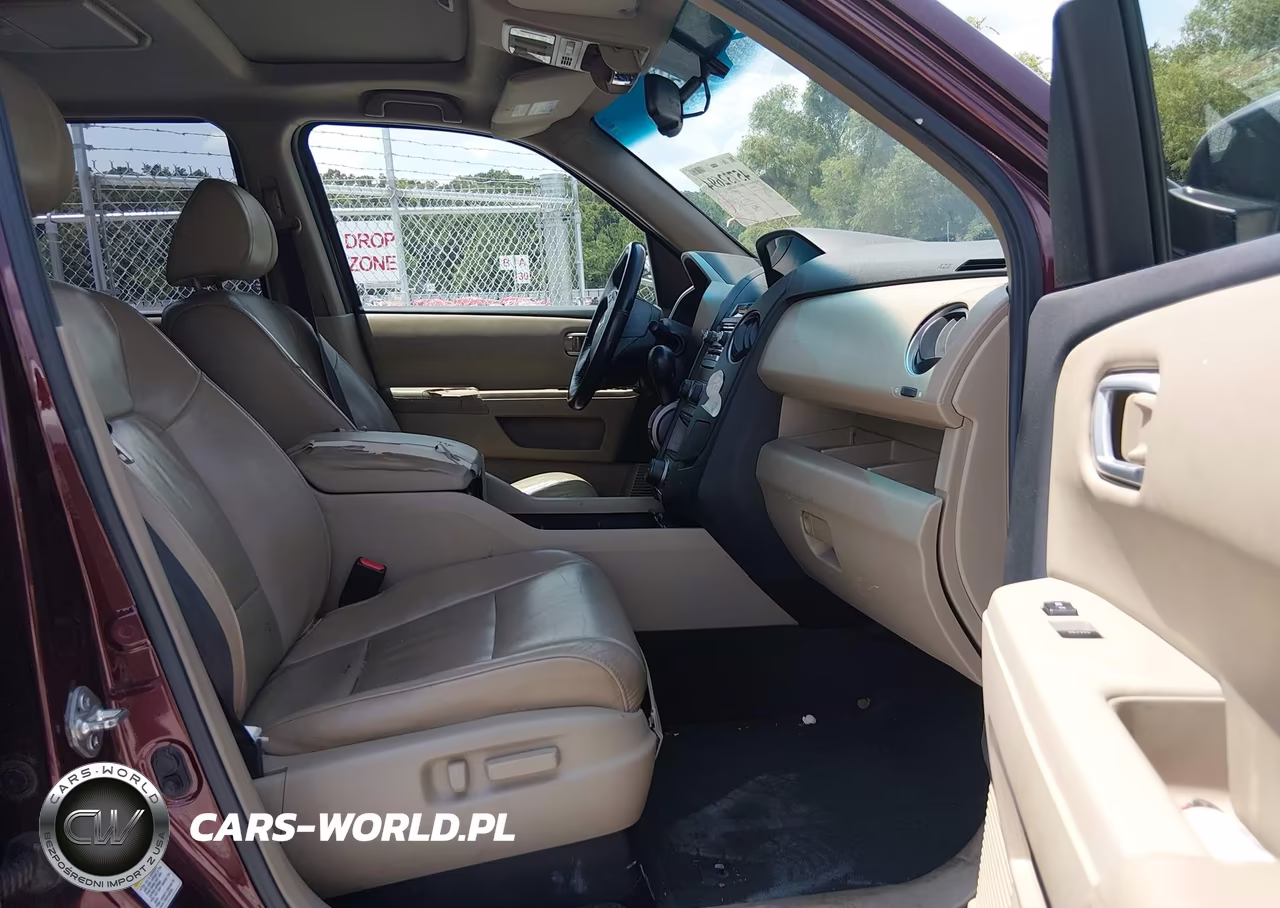 2012 Honda Pilot Ex-L VIN:5FNYF3H64CB016252 - 5