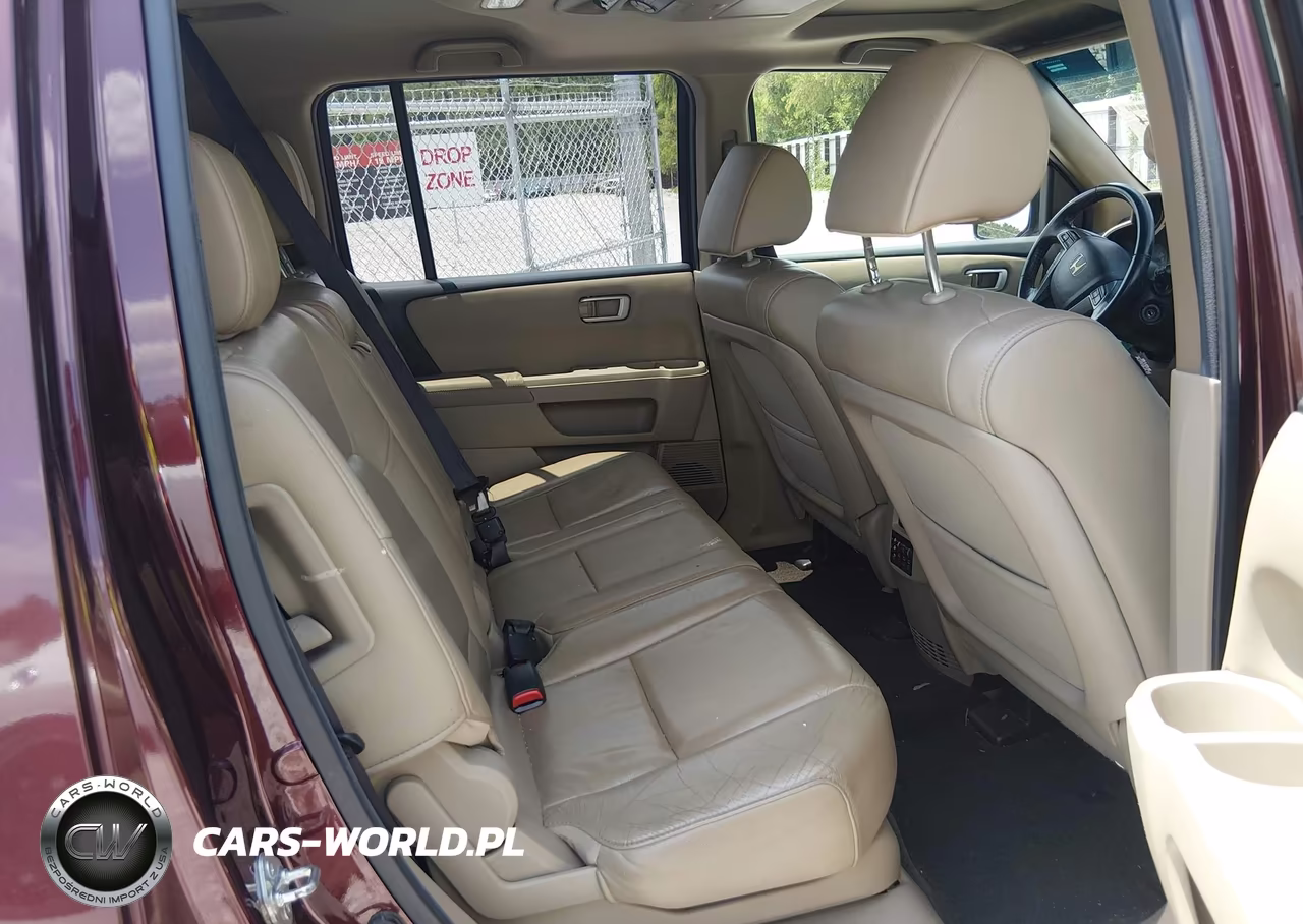 2012 Honda Pilot Ex-L VIN:5FNYF3H64CB016252 - 8