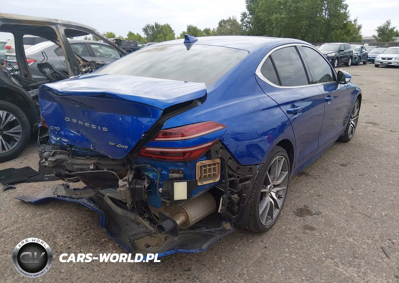 2023 Genesis G70 3.3T Awd VIN:KMTG54TE1PU104418 - 4