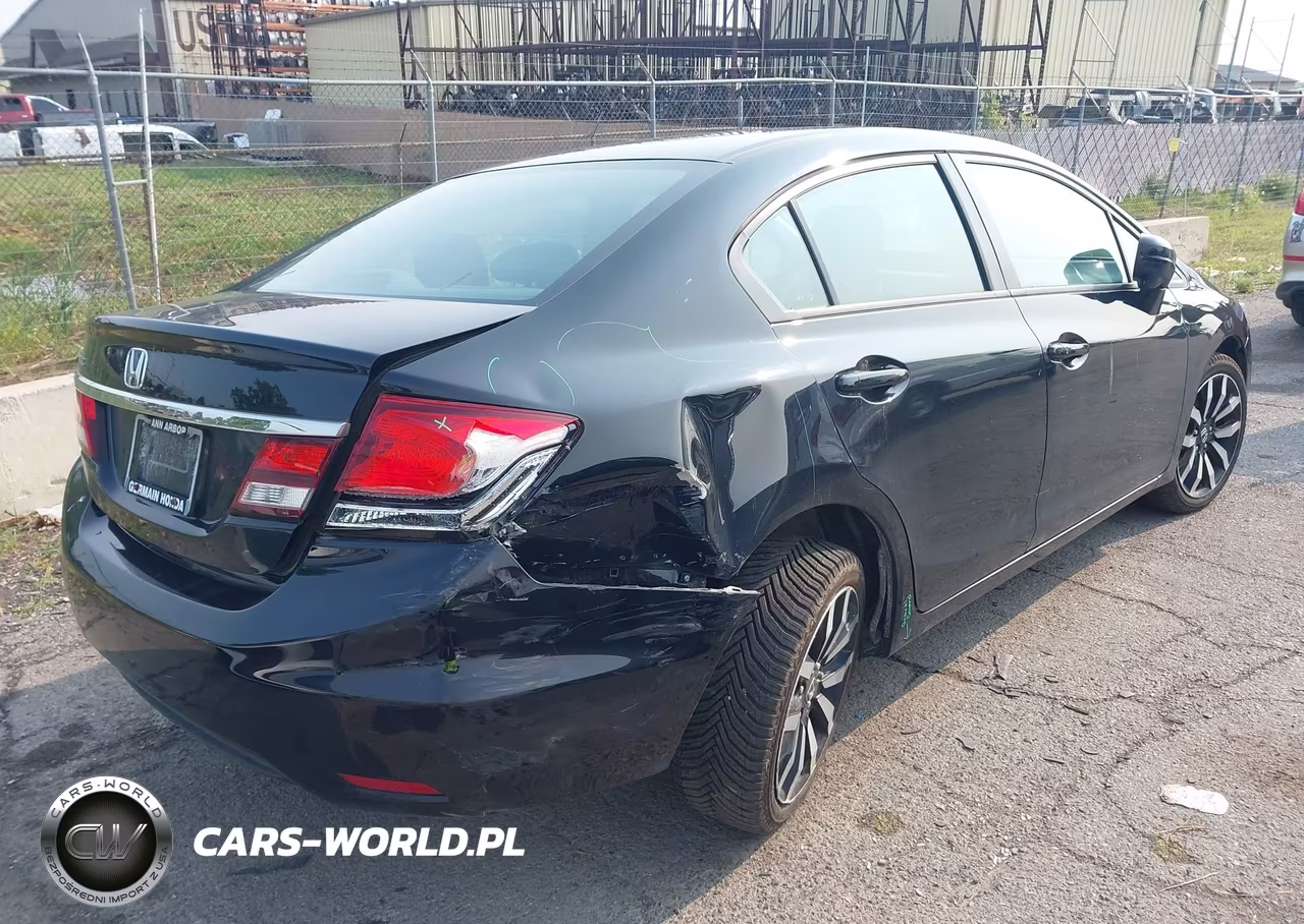 2015 Honda Civic Ex-L VIN:19XFB2F94FE047702 - 4