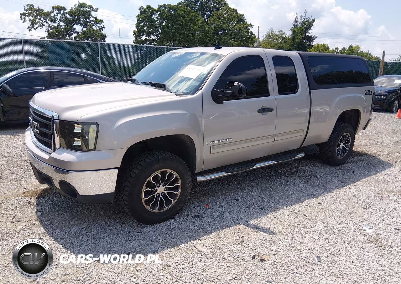 2008 GMC Sierra 1500 Sle1 VIN:1GTEK19078Z160487 - 2