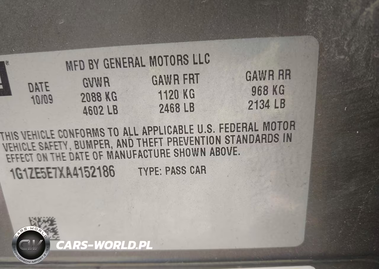 2010 Chevrolet Malibu Ltz VIN:1G1ZE5E7XA4152186 - 9