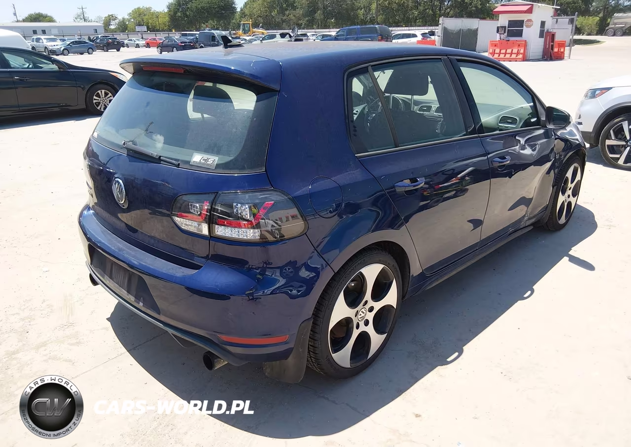 2012 Volkswagen Gti 4-Door VIN:WVWHV7AJ7CW341661 - 4