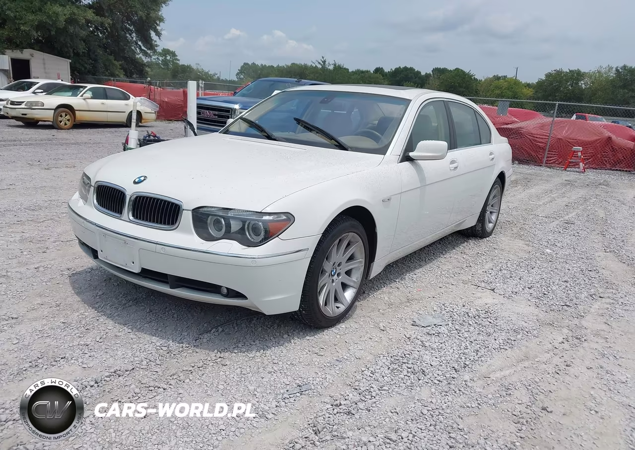2005 BMW 745Li VIN:WBAGN635X5DS58906 - 2