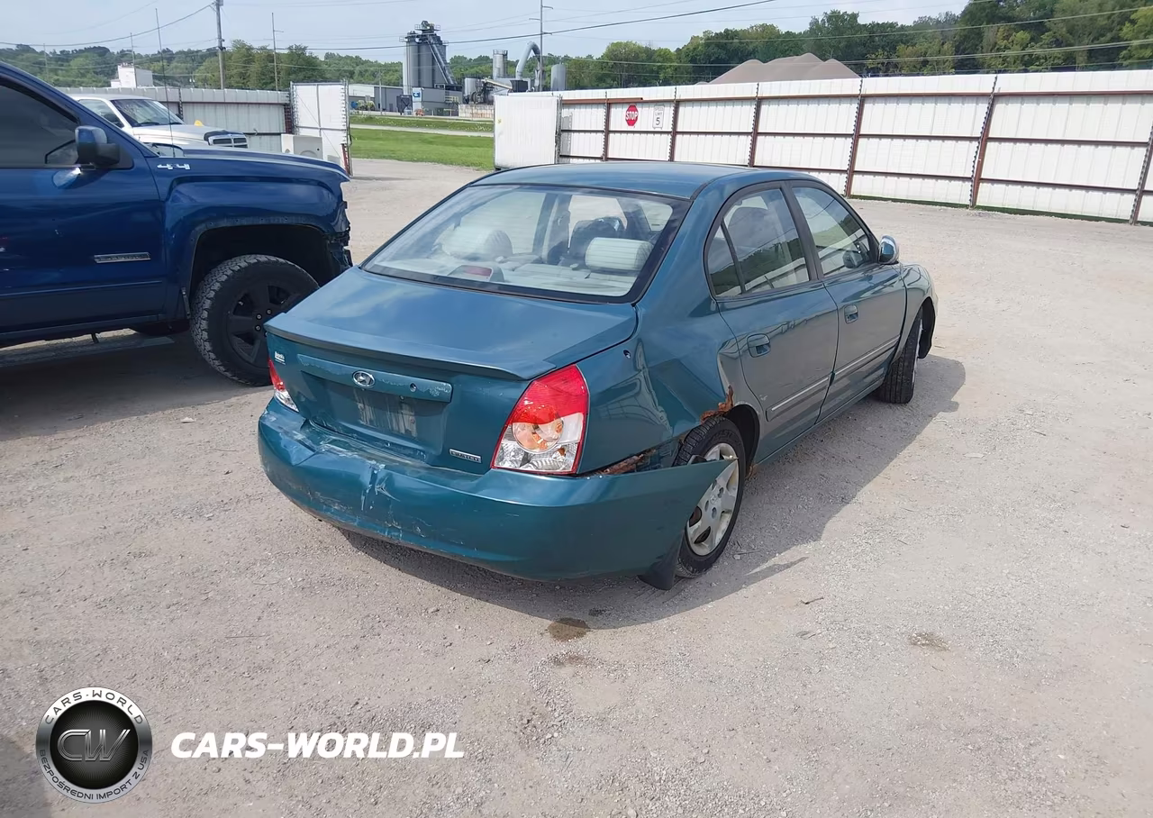 2006 Hyundai Elantra Gls-Limited VIN:KMHDN46DX6U237824 - 4