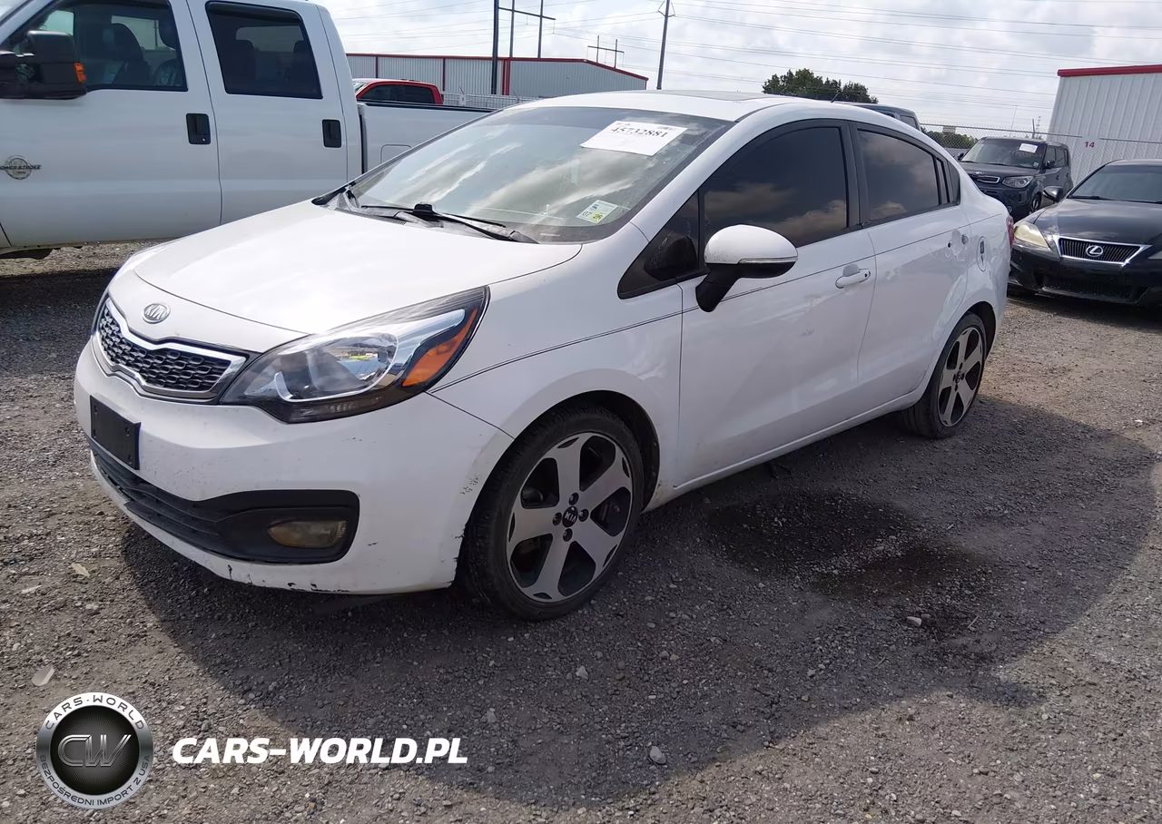 2012 Kia Rio Sx VIN:KNADN4A36C6072497 - 2